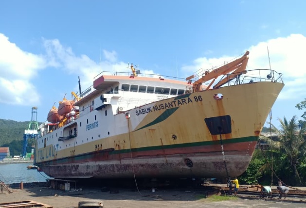 Docking Repair KM. Sabuk Nusantara 86