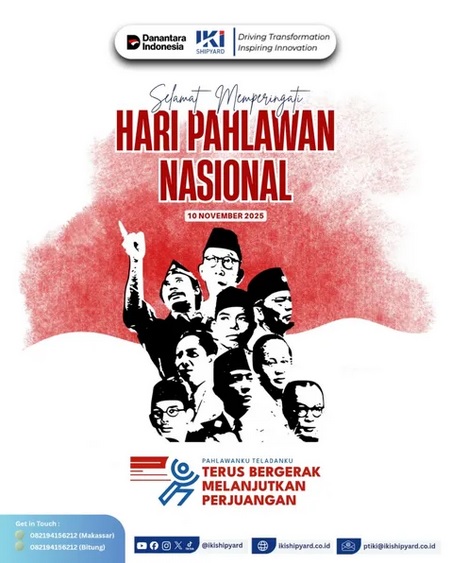 Selamat Hari Pahlwan Nasional 2025